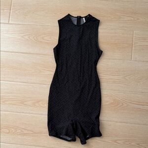 Fendi Black Sleeveless Jumpsuit